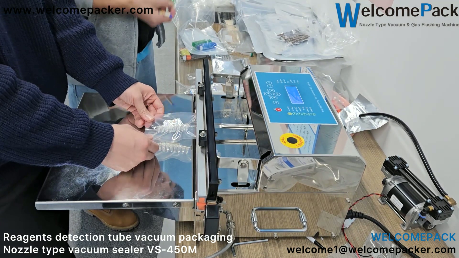 Reagent tube for diagnostic kits